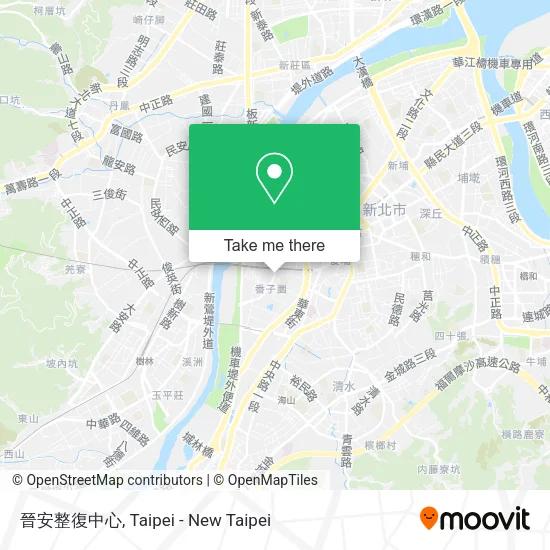 晉安整復中心地圖