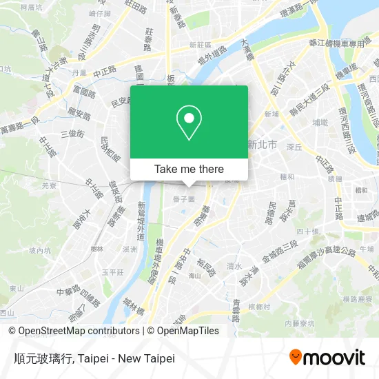 順元玻璃行地圖