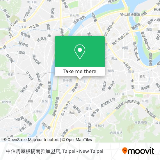 中信房屋板橋南雅加盟店 map