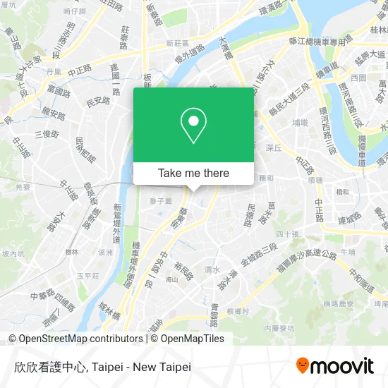 欣欣看護中心地圖