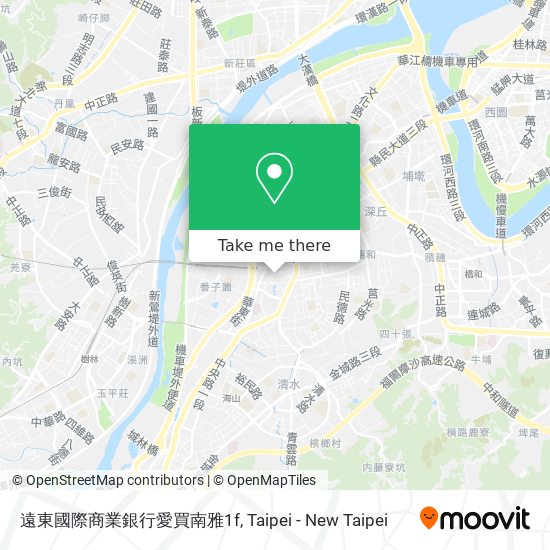 遠東國際商業銀行愛買南雅1f map