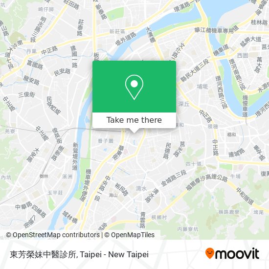 東芳榮妹中醫診所 map