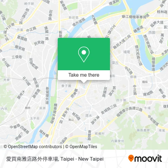 愛買南雅店路外停車場地圖