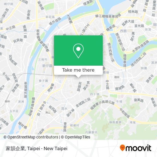 家韻企業 map