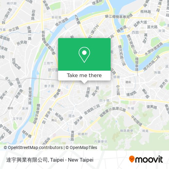 達宇興業有限公司 map