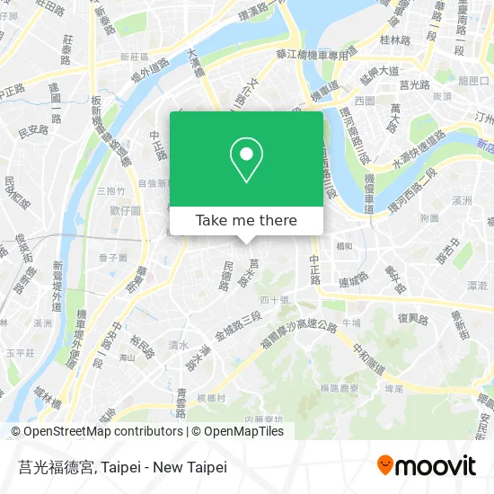 莒光福德宮 map