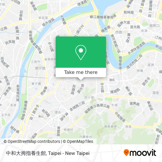 中和大拇指養生館 map
