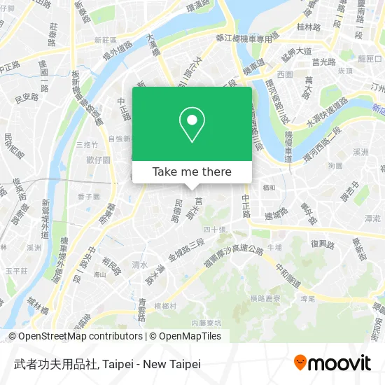 武者功夫用品社 map