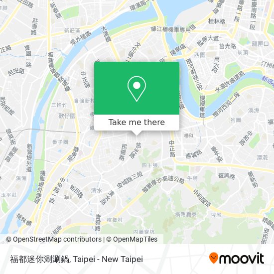 福都迷你涮涮鍋 map