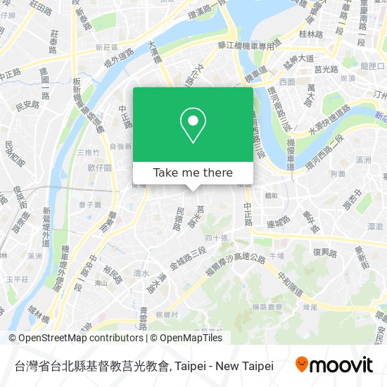 台灣省台北縣基督教莒光教會 map