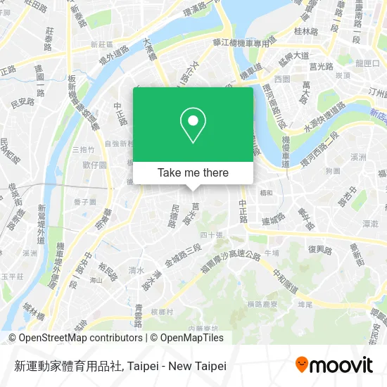 新運動家體育用品社地圖