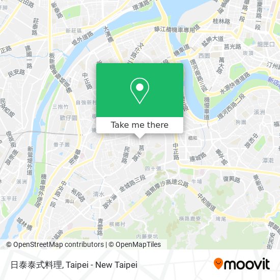 日泰泰式料理 map