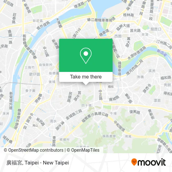 廣福宮地圖