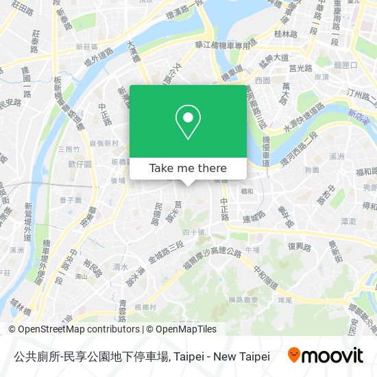 公共廁所-民享公園地下停車場 map