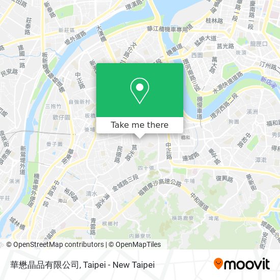 華懋晶品有限公司 map