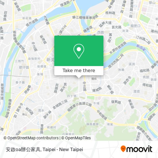 安啟oa辦公家具 map