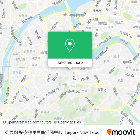 公共廁所-安穗里里民活動中心地圖
