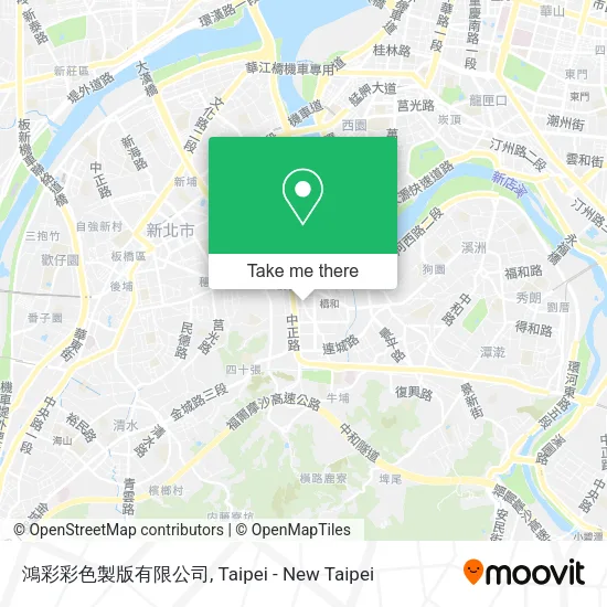 鴻彩彩色製版有限公司 map