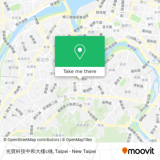 光寶科技中和大樓c棟 map