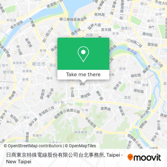 日商東京特殊電線股份有限公司台北事務所地圖