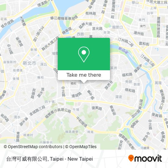 台灣可威有限公司 map