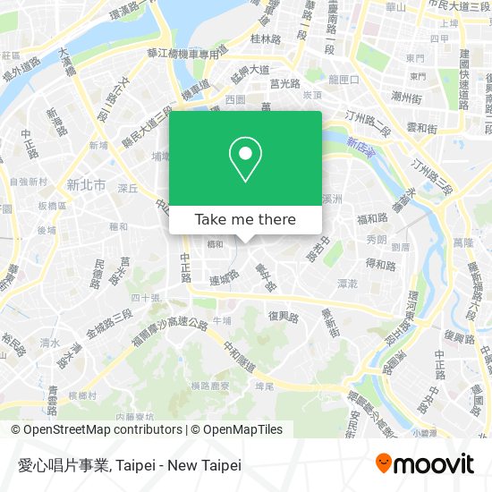 愛心唱片事業 map