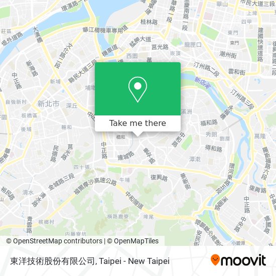 東洋技術股份有限公司 map