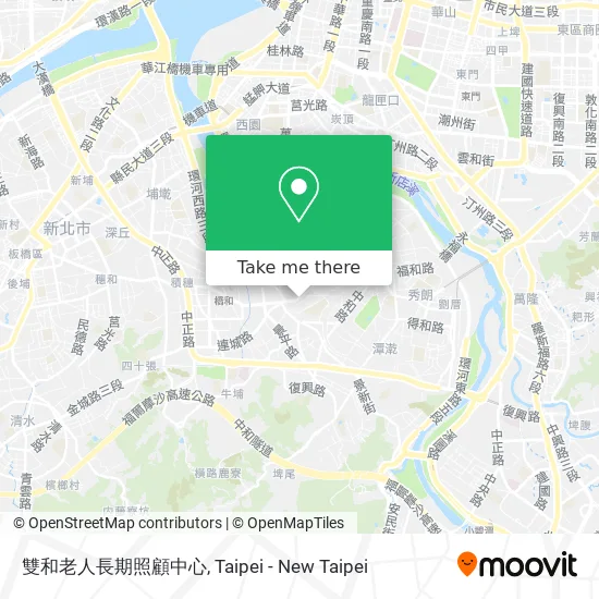 雙和老人長期照顧中心地圖