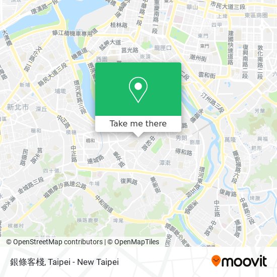 銀條客棧 map