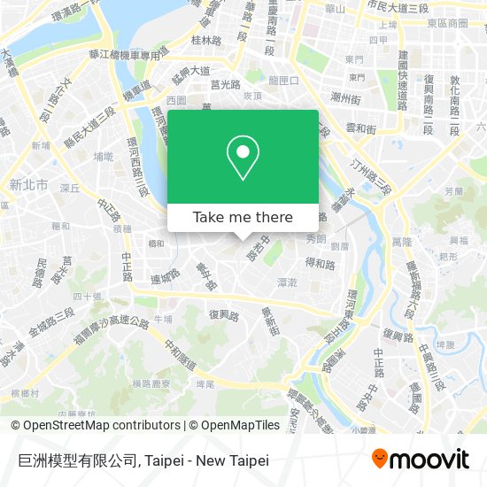 巨洲模型有限公司 map