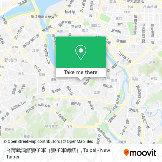 台灣武鴻舘獅子軍｛獅子軍總舘｝ map