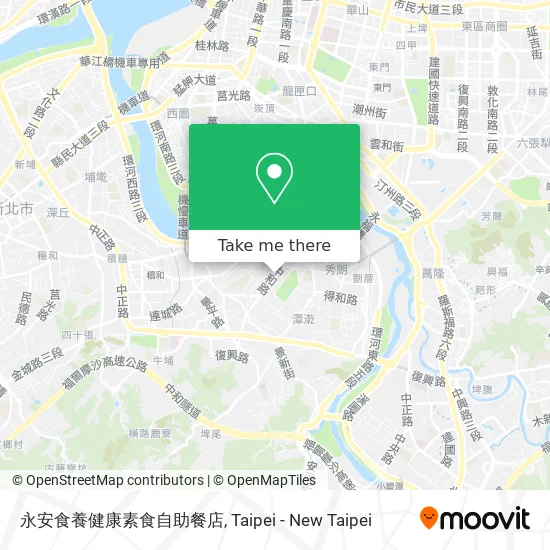 永安食養健康素食自助餐店 map