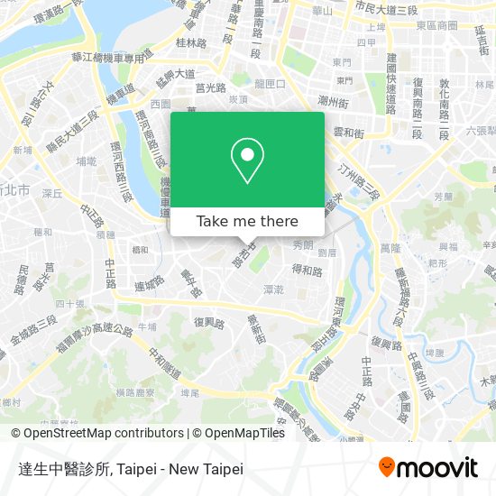 達生中醫診所 map