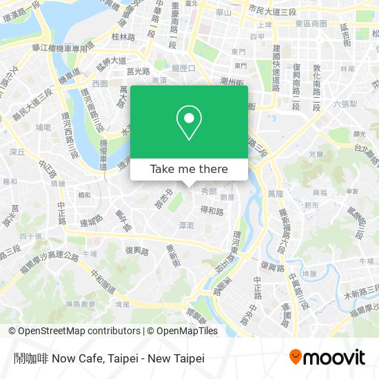 鬧咖啡 Now Cafe map