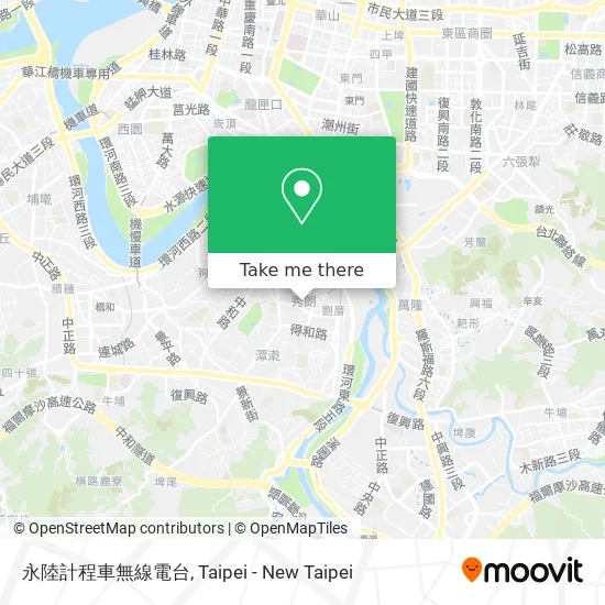 永陸計程車無線電台 map
