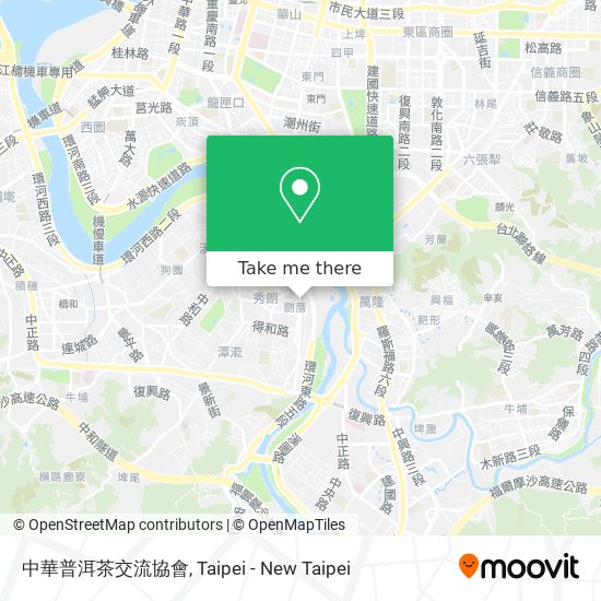 中華普洱茶交流協會 map
