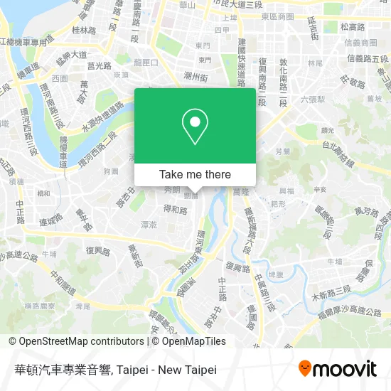 華頓汽車專業音響地圖
