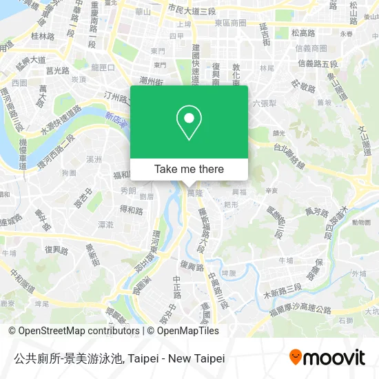 公共廁所-景美游泳池 map