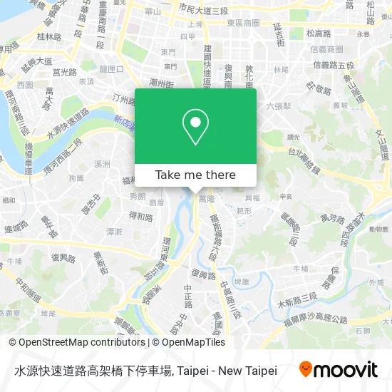 水源快速道路高架橋下停車場 map