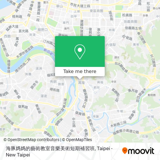 海豚媽媽的藝術教室音樂美術短期補習班 map