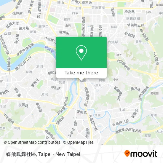 蝶飛鳳舞社區地圖