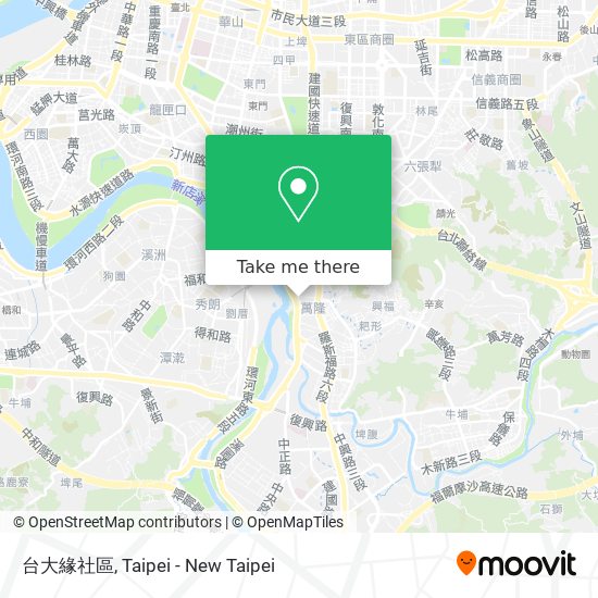 台大緣社區 map
