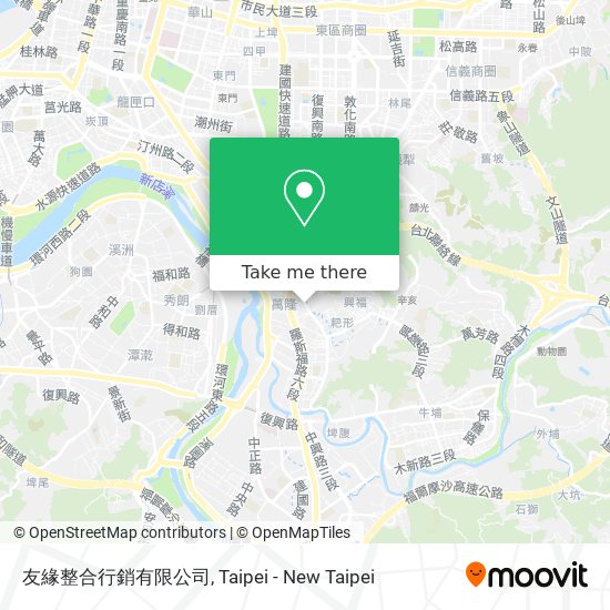 友緣整合行銷有限公司 map