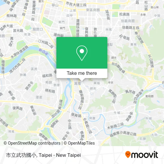 市立武功國小地圖