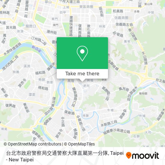 台北市政府警察局交通警察大隊直屬第一分隊 map