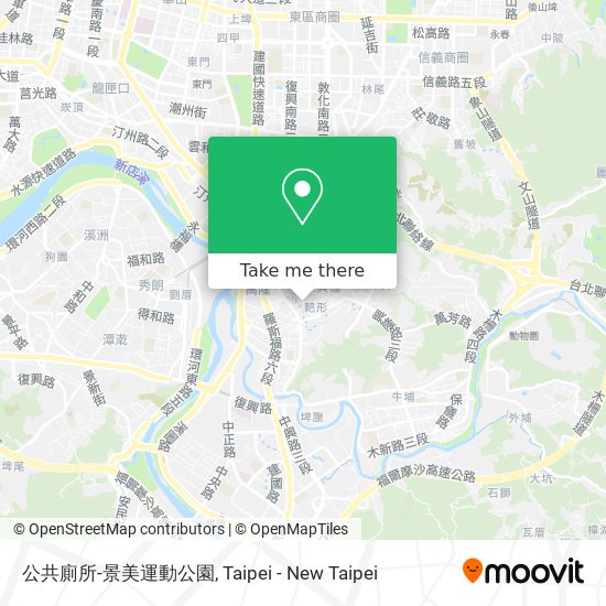 公共廁所-景美運動公園 map