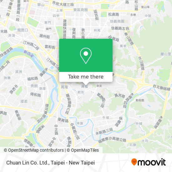 Chuan Lin Co. Ltd. map