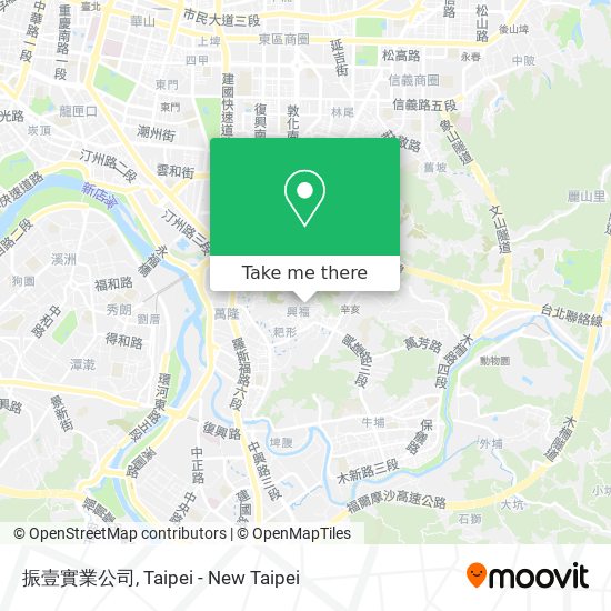 振壹實業公司 map
