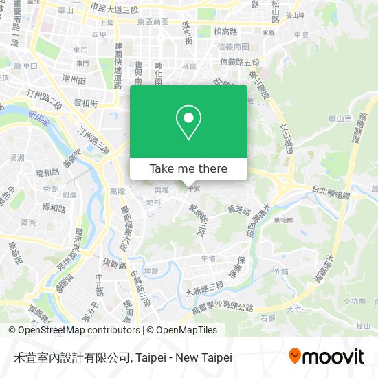 禾萓室內設計有限公司 map