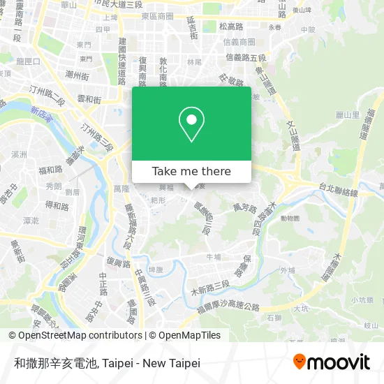 和撒那辛亥電池 map